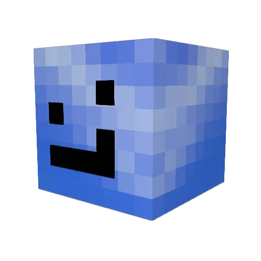 d4ezzz Minecraft avatar head, 3D render