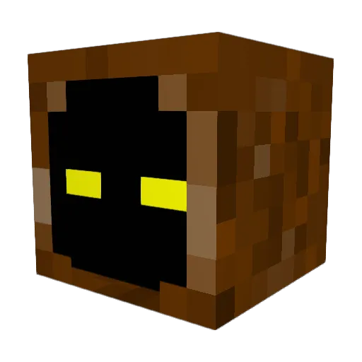 d4v1d15 Minecraft avatar head, 3D render