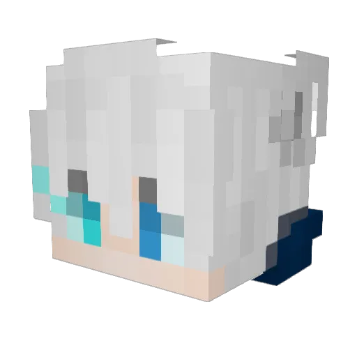 d7oomy438 Minecraft avatar head, 3D render