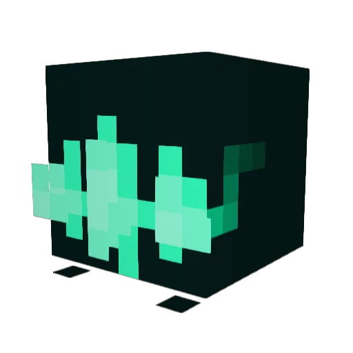dDenzere Minecraft avatar head, 3D render