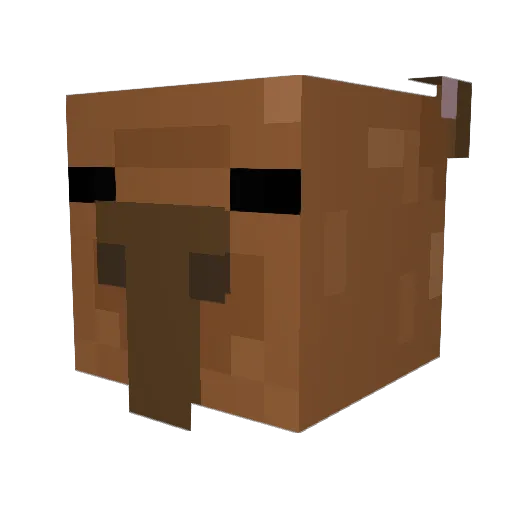 dDopeS Minecraft avatar head, 3D render