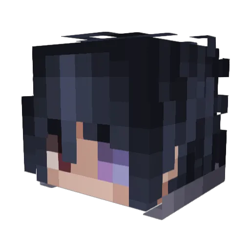 dEAdly_noodle555 Minecraft avatar head, 3D render