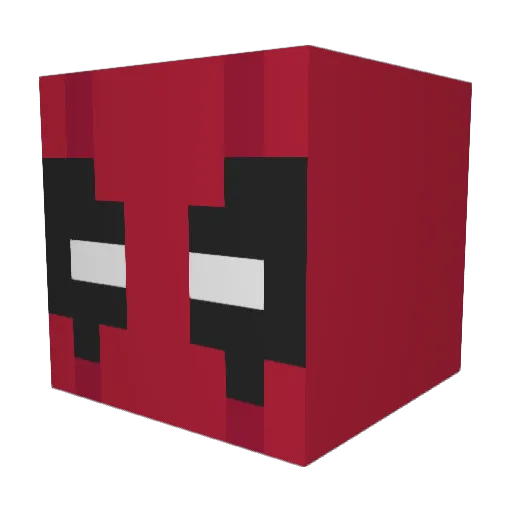 dEmark993 Minecraft avatar head, 3D render