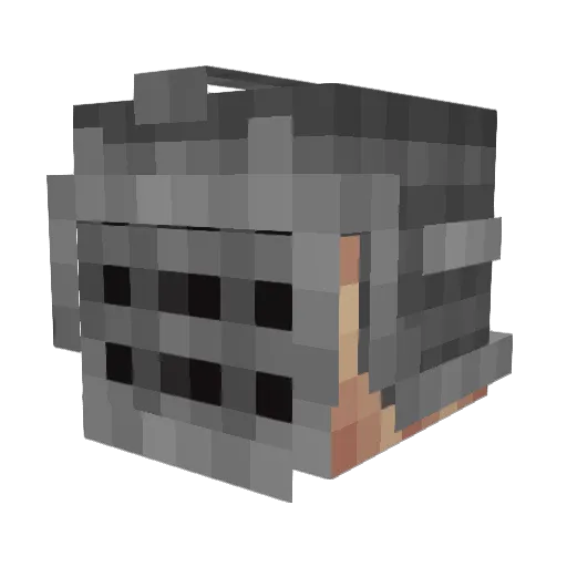 dReAmSiMp Minecraft avatar head, 3D render