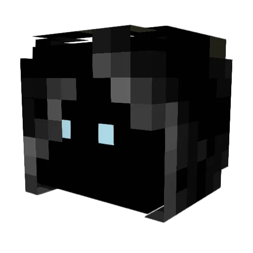 dTianb Minecraft avatar head, 3D render