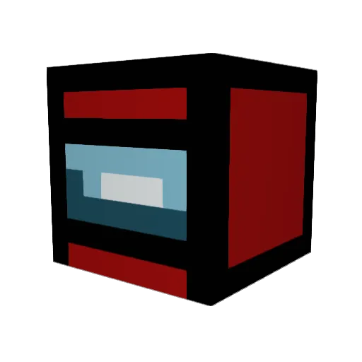 dZFacts Minecraft avatar head, 3D render