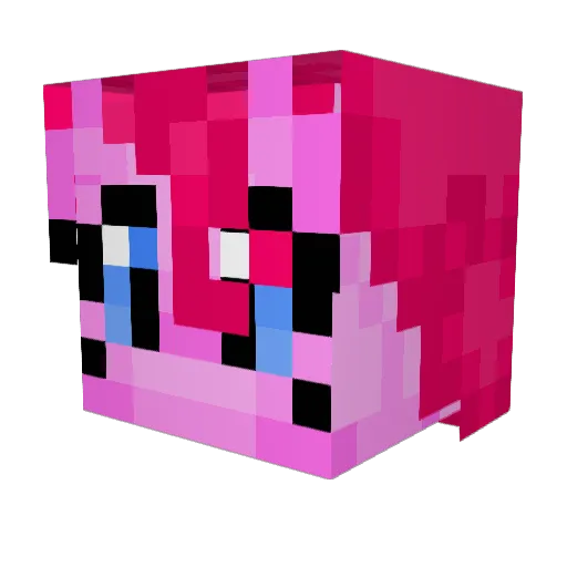 daMoose785 Minecraft avatar head, 3D render