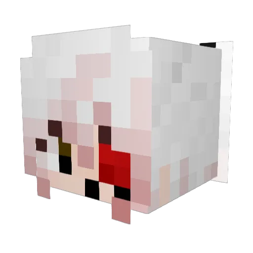 daOGstarwalker Minecraft avatar head, 3D render