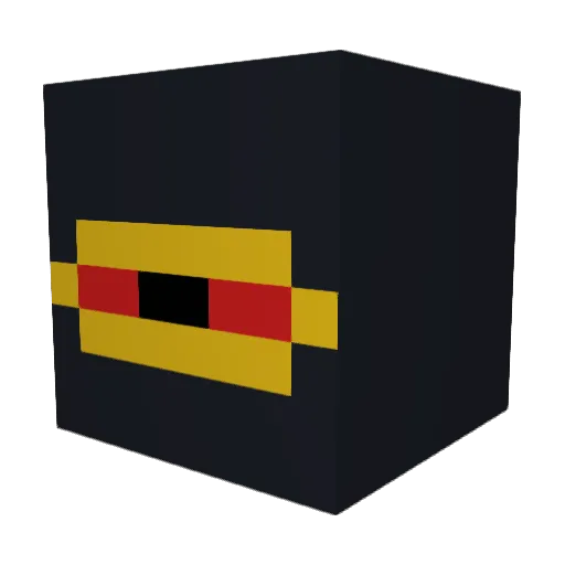 daOOF123 Minecraft avatar head, 3D render