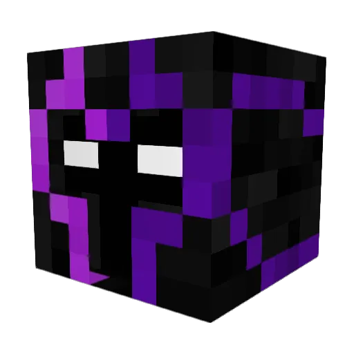 da_b0i Minecraft avatar head, 3D render