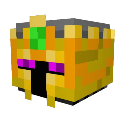 da_ez Minecraft avatar head, 3D render