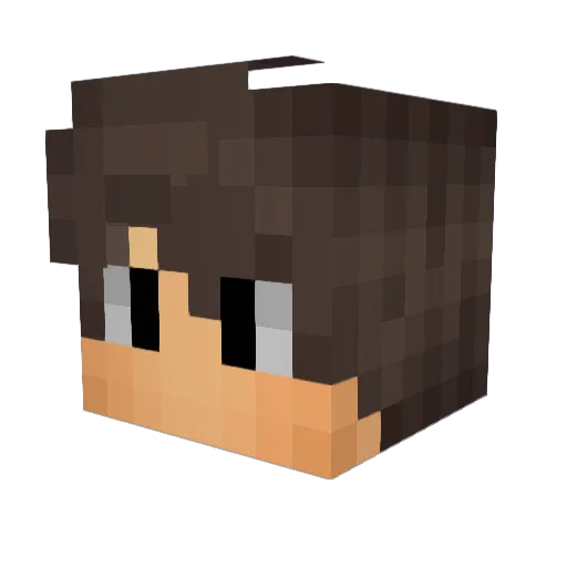 da_prinzzz Minecraft avatar head, 3D render
