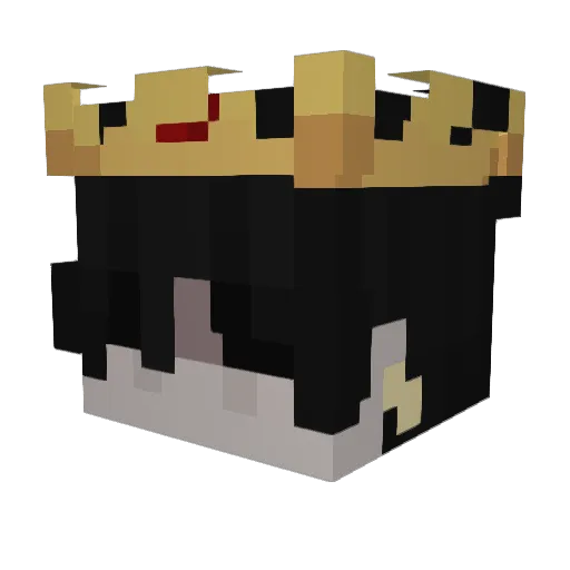 daaartiz Minecraft avatar head, 3D render