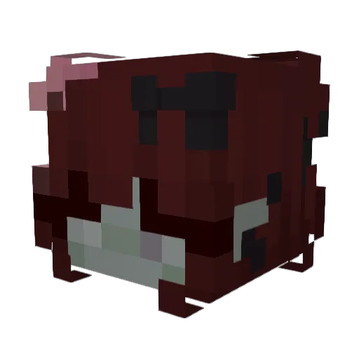 daaiiji Minecraft avatar head, 3D render