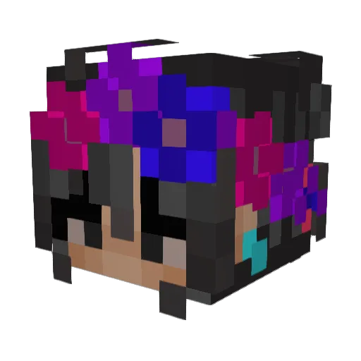 daan2528 Minecraft avatar head, 3D render