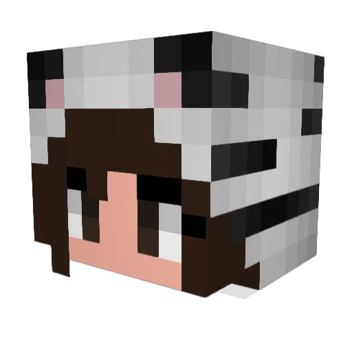 daantjuhlove Minecraft avatar head, 3D render