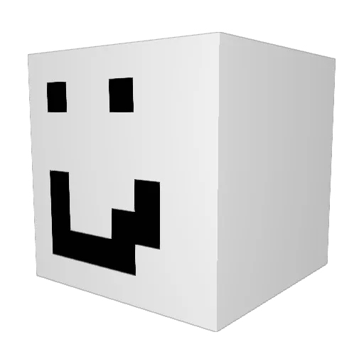 dab_guy Minecraft avatar head, 3D render