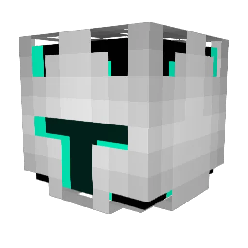 dabird309 Minecraft avatar head, 3D render