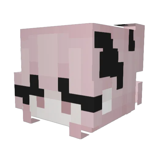 dablizzyyy Minecraft avatar head, 3D render