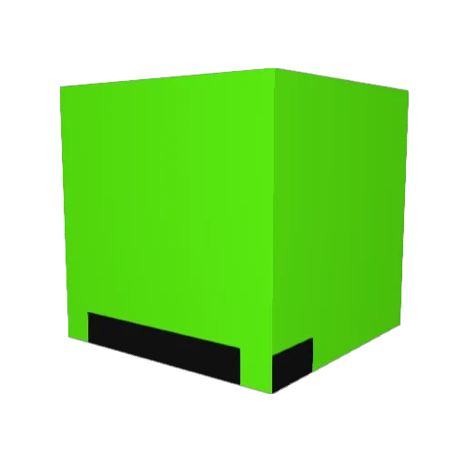 dabopper Minecraft avatar head, 3D render