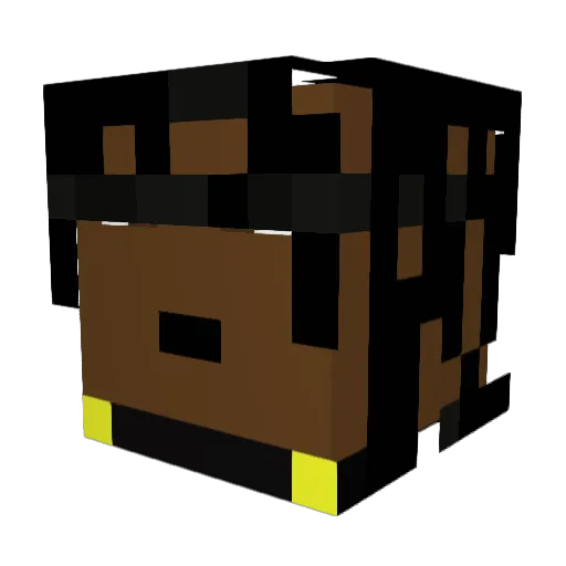 daboyyy Minecraft avatar head, 3D render