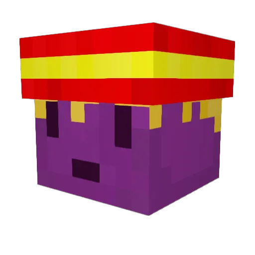 dackerton Minecraft avatar head, 3D render