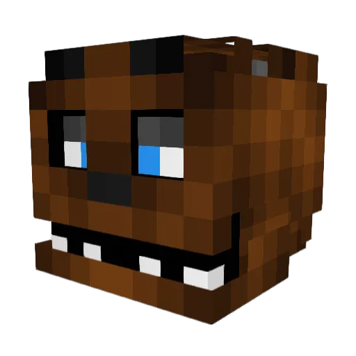 dacowgirly Minecraft avatar head, 3D render