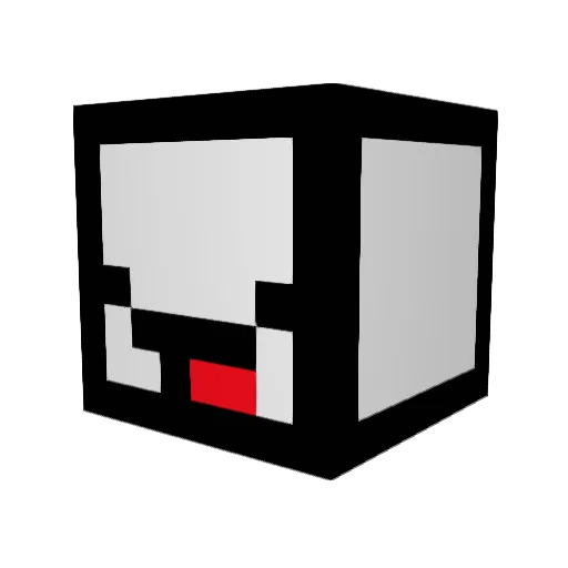 dad_king Minecraft avatar head, 3D render