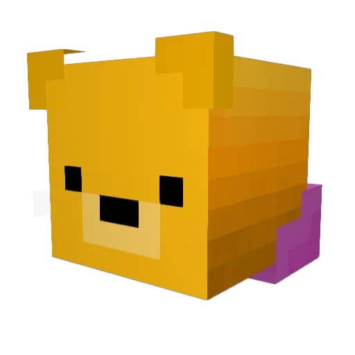 dada_gamer Minecraft avatar head, 3D render
