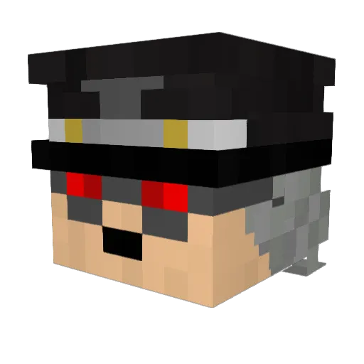 dadabro675 Minecraft avatar head, 3D render