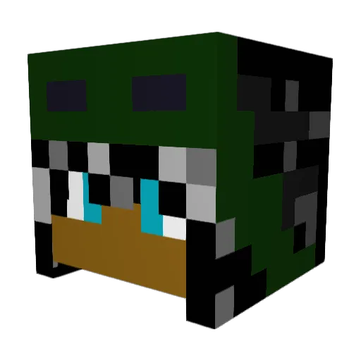 dadadada46 Minecraft avatar head, 3D render