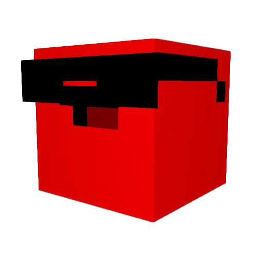 dadduss Minecraft avatar head, 3D render