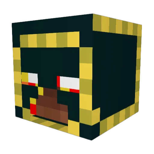 daddy1015 Minecraft avatar head, 3D render