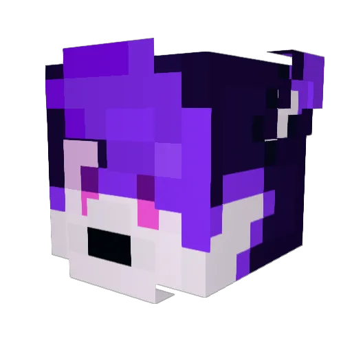 daddyDeath999 Minecraft avatar head, 3D render