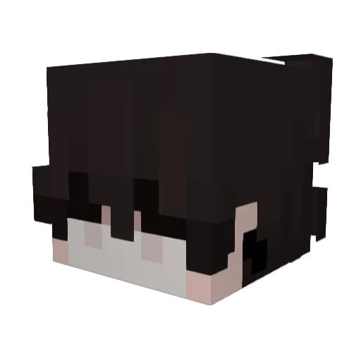 daddy_ordak Minecraft avatar head, 3D render