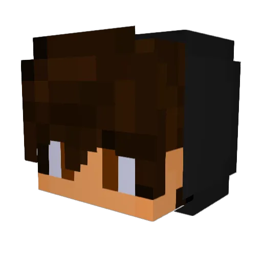 daddy_pulse Minecraft avatar head, 3D render