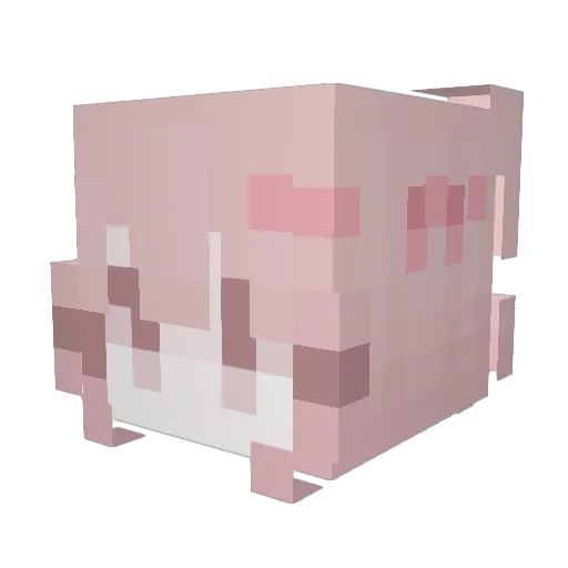 daddyissused Minecraft avatar head, 3D render