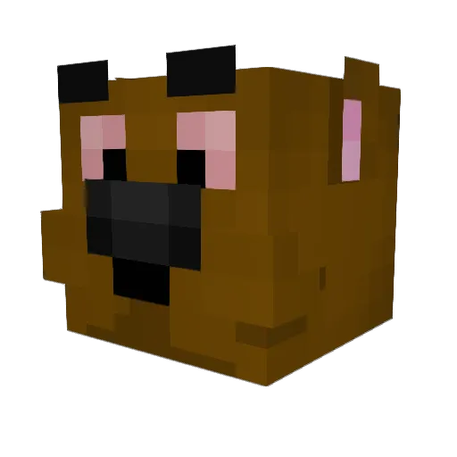 daddykam27 Minecraft avatar head, 3D render