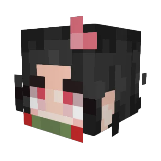 daddykevinn Minecraft avatar head, 3D render