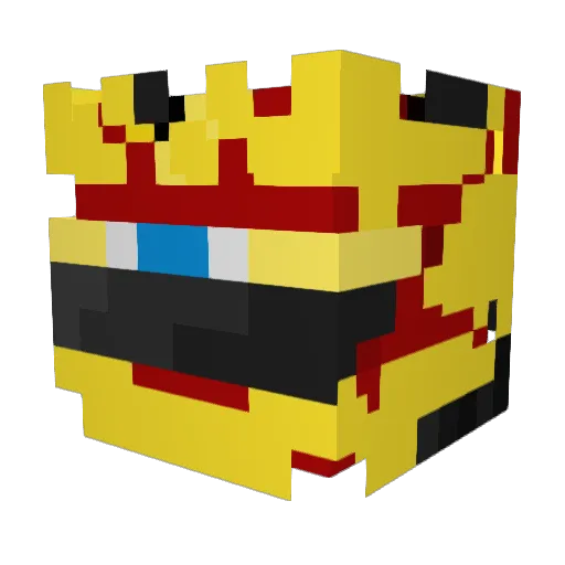 daddysam_ Minecraft avatar head, 3D render