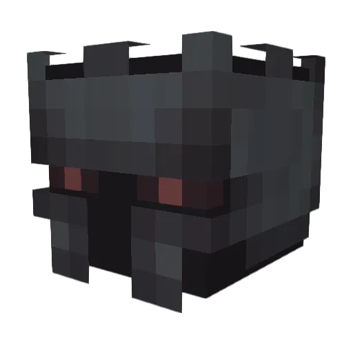daddysisi Minecraft avatar head, 3D render