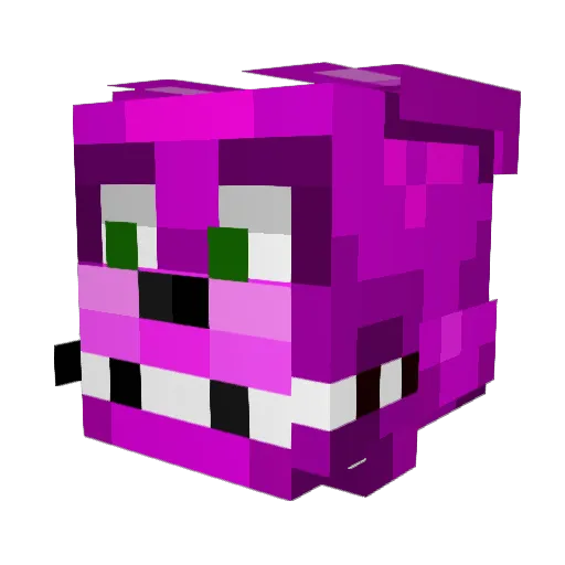 daddywiggle12 Minecraft avatar head, 3D render
