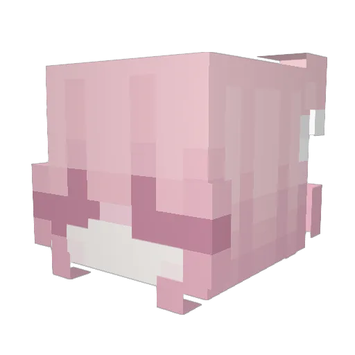 daddyydes Minecraft avatar head, 3D render
