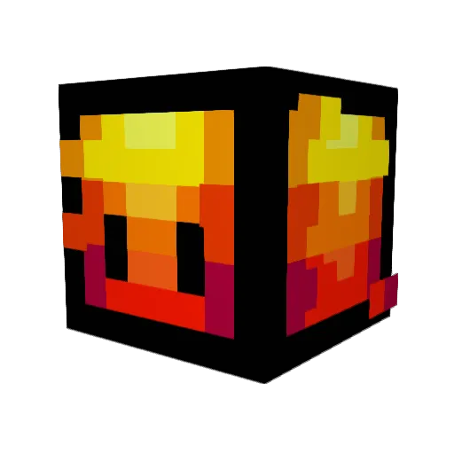 dadholden Minecraft avatar head, 3D render