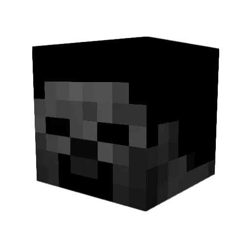 dado_62 Minecraft avatar head, 3D render