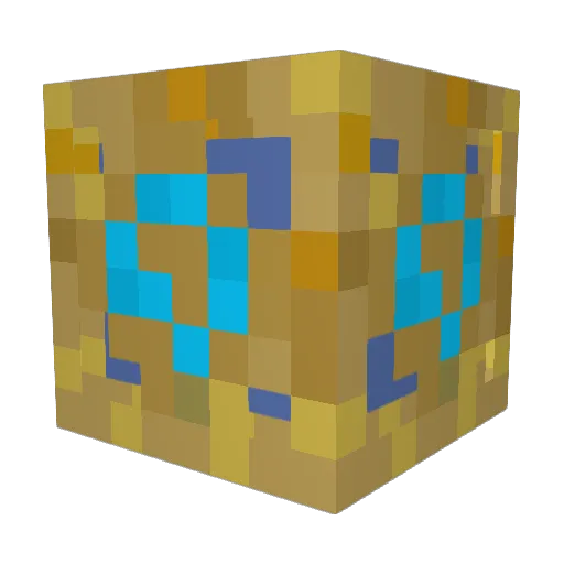 dadomics Minecraft avatar head, 3D render