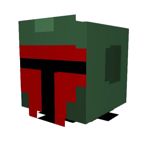 dadscorpion Minecraft avatar head, 3D render