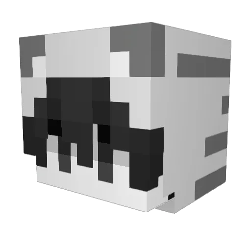 daegeonil Minecraft avatar head, 3D render