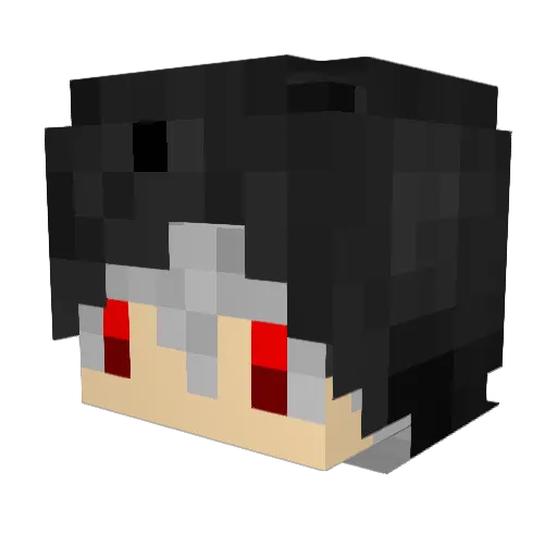 daejahn Minecraft avatar head, 3D render