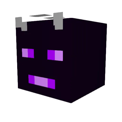 daenderdragon Minecraft avatar head, 3D render